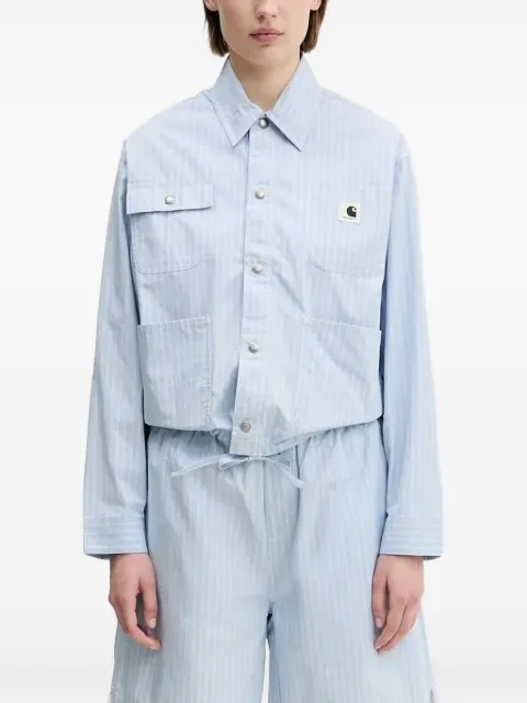 Carhartt WIP Nota Shirt stripe-pattern jacket