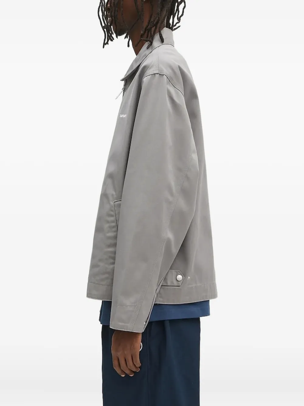 Carhartt WIP zip-front jacket Grijs