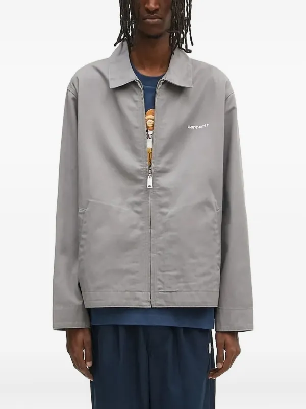 Carhartt グレー ジップアップジャケット