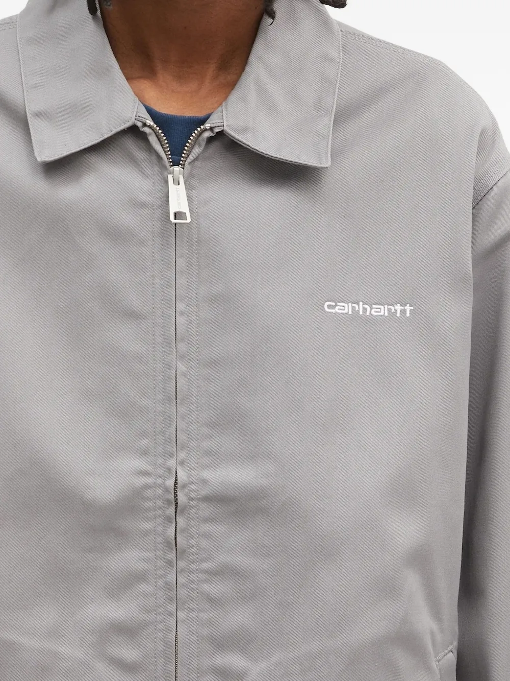 Carhartt WIP zip-front jacket Grijs