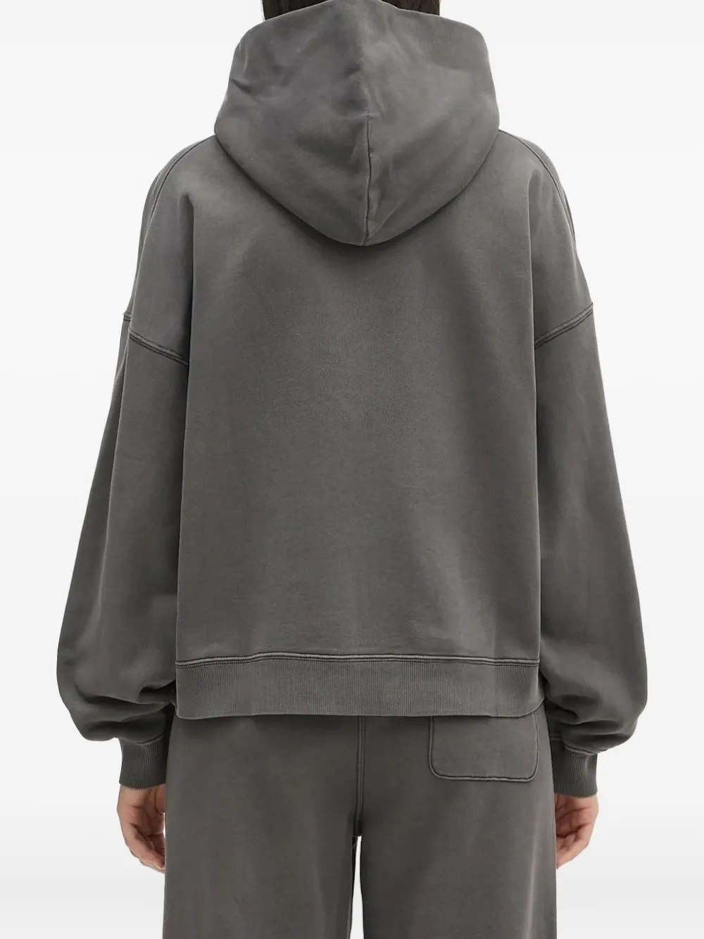 Carhartt WIP Benton hoodie met geborduurd logo Grijs
