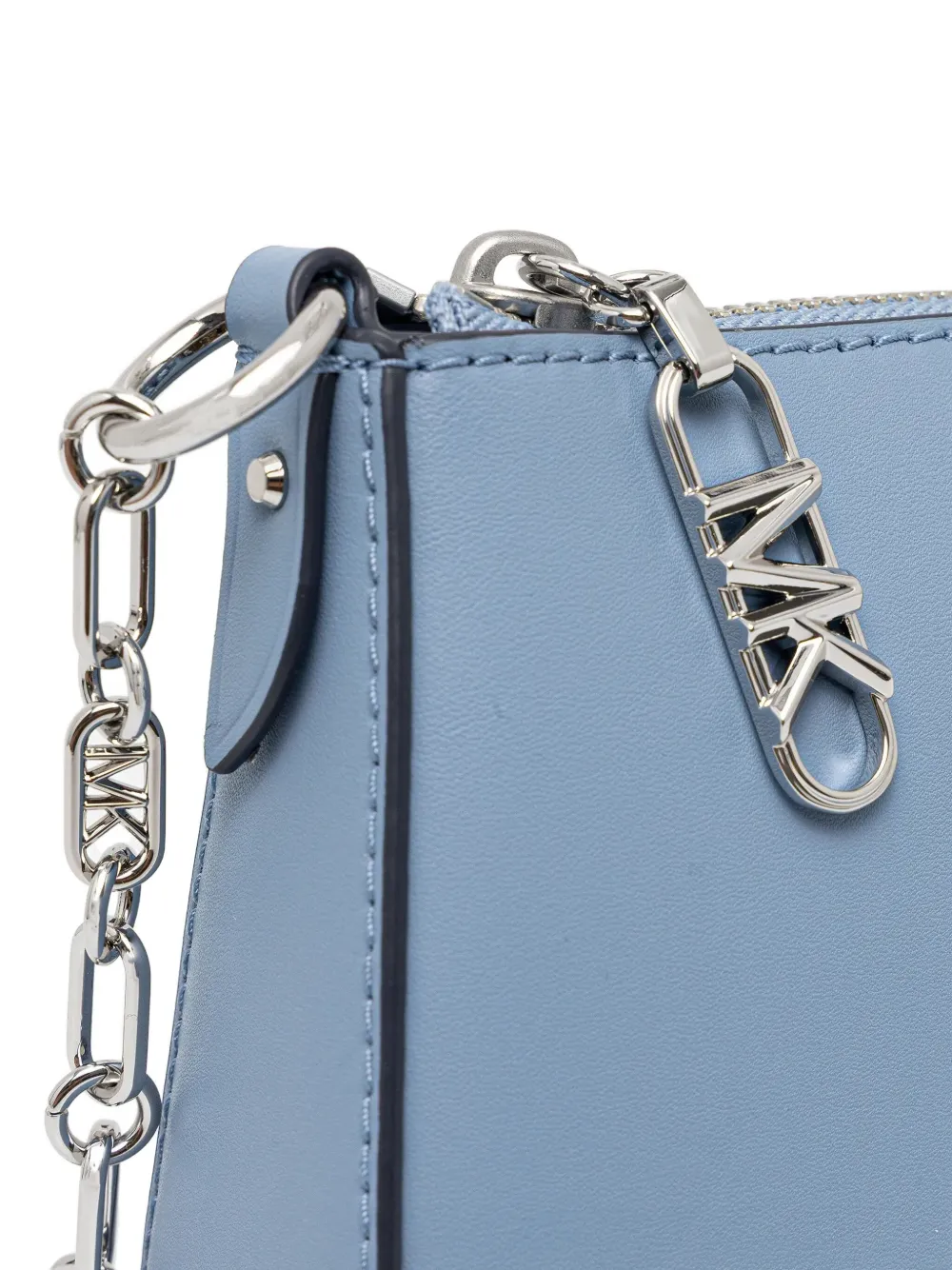 Michael Kors Kleine Empire schoudertas met kettingband Blauw