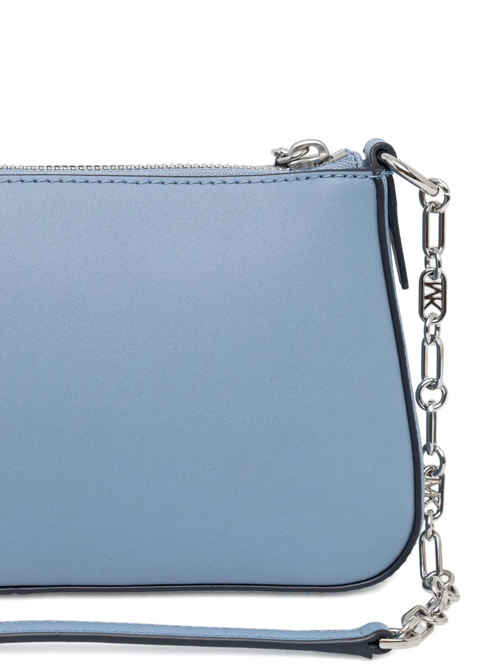 Michael Kors Kleine Empire schoudertas met kettingband Blauw