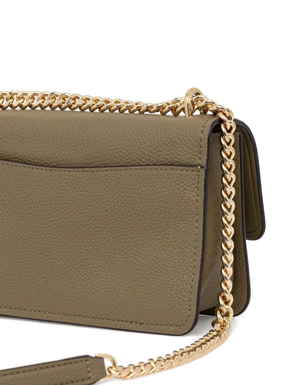 Michael Kors Crossbodytas met kettinghengsel en omslag Beige