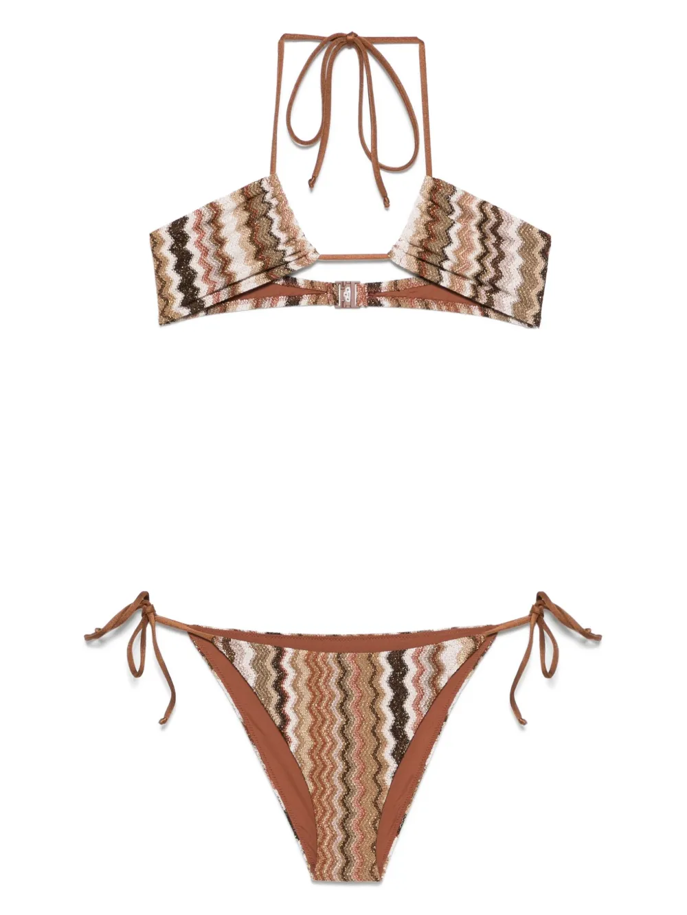 MC2 Saint Barth Virgo bikini | Brown | Image 1