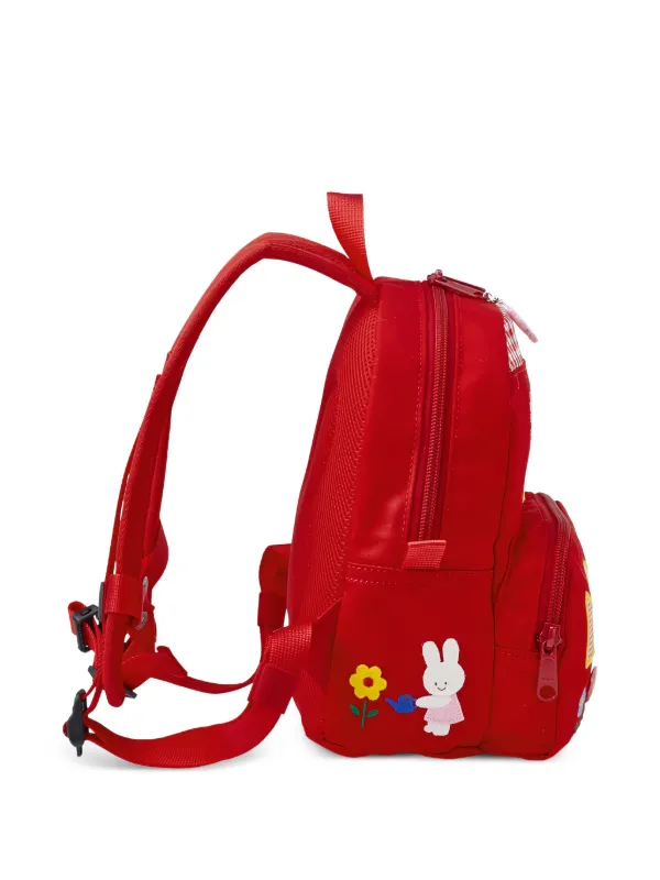 Miki House Bunny House Backpack | Red | FARFETCH