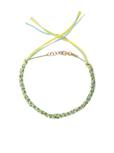 Lisa O 9K yellow gold Na Gioia diamond bracelet