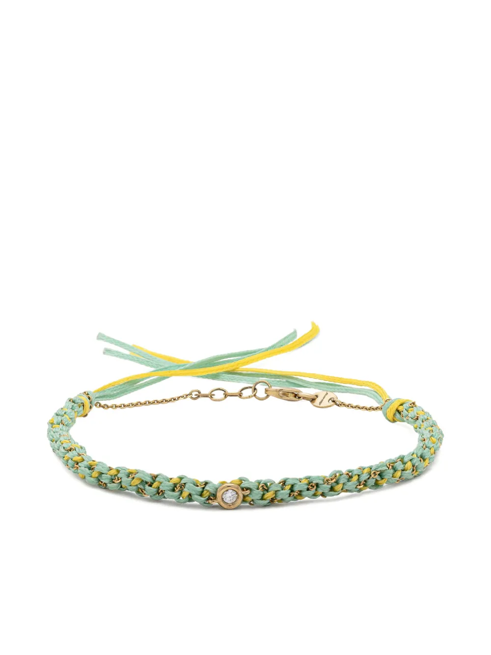 Lisa O 9K yellow gold Na Gioia diamond bracelet | Fine Jewelry | Image 2