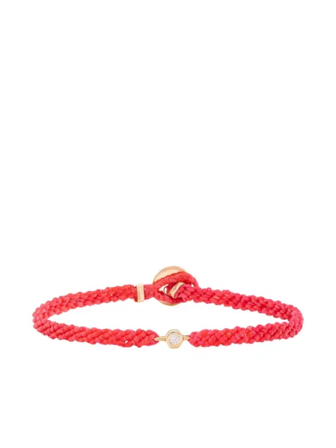 Scosha 10K gold Classic white diamond bracelet
