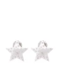 Future Fortune 18K white gold Star Bright diamond earrings - Silver