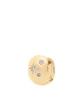 Scosha 10K gold Disco Dazzle diamond hoop earrings