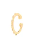 Scosha 10K yellow gold white diamond ear cuff