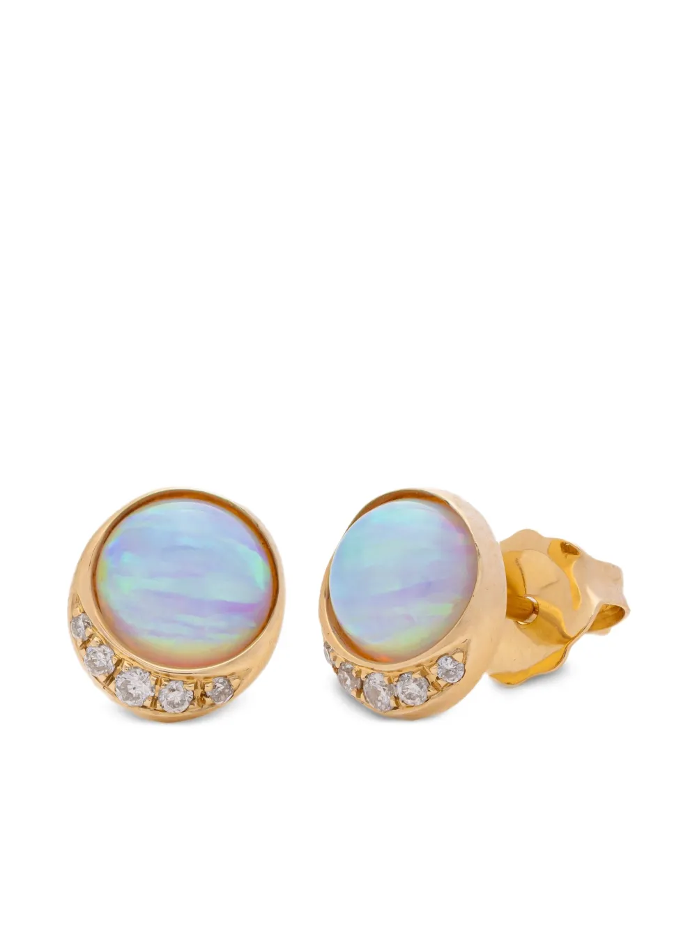 Eden Presley 14K yellow gold Moonrise opal earrings - ゴールドトーン Eden Presley 14K yellow gold Moonrise opal earrings - ゴールドトーン