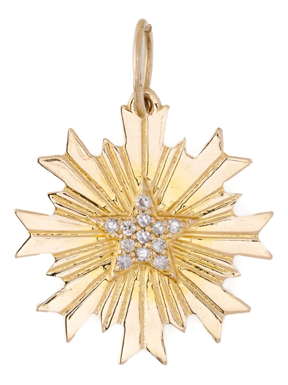Tracy Upton 14K yellow gold Radiating Baltic Star diamond pendant | Gold | Image 1