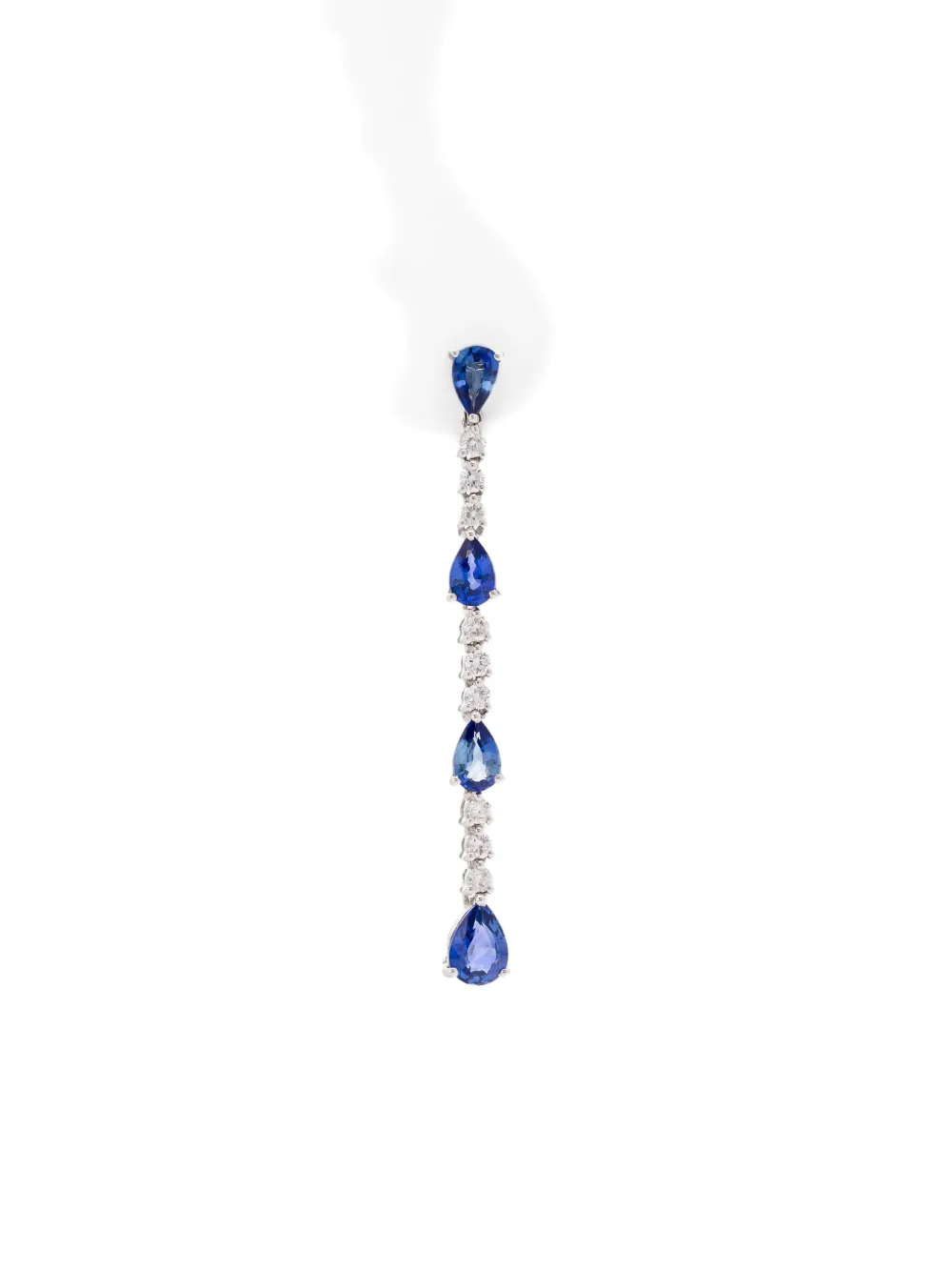 Munnu The Gem Palace 18K white gold pear-shaped sapphires and diamonds Munnu The Gem Palace 18K white gold pear-shaped sapphires and diamonds