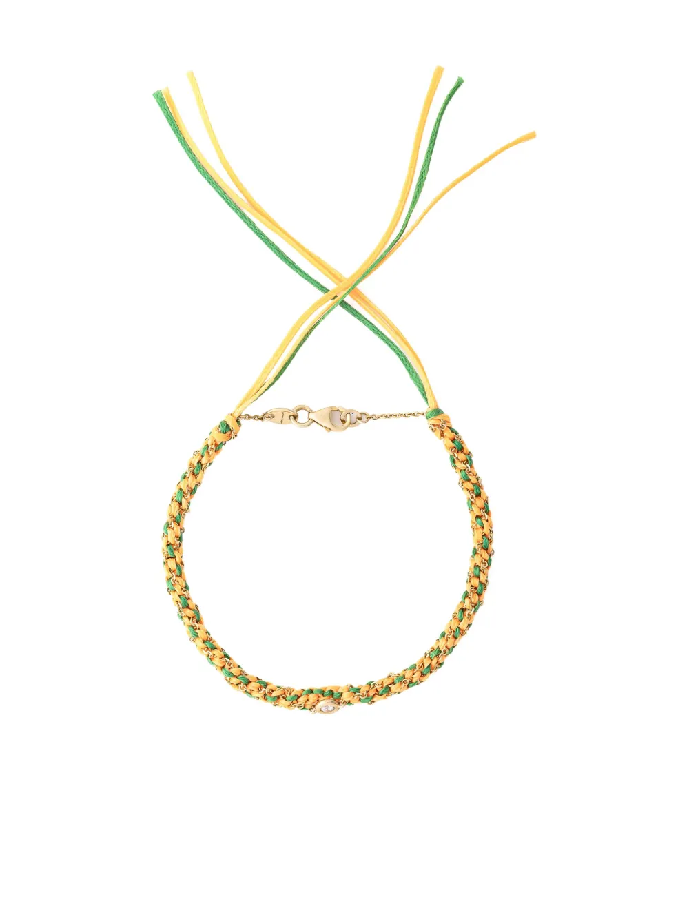 Lisa O 9K yellow gold Na Gioia diamond bracelet | Gold | Image 1