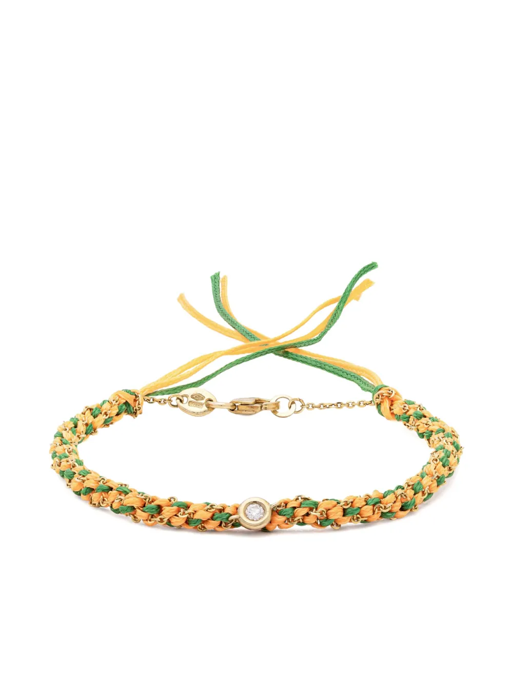 Lisa O 9K yellow gold Na Gioia diamond bracelet | Fine Jewelry | Image 2