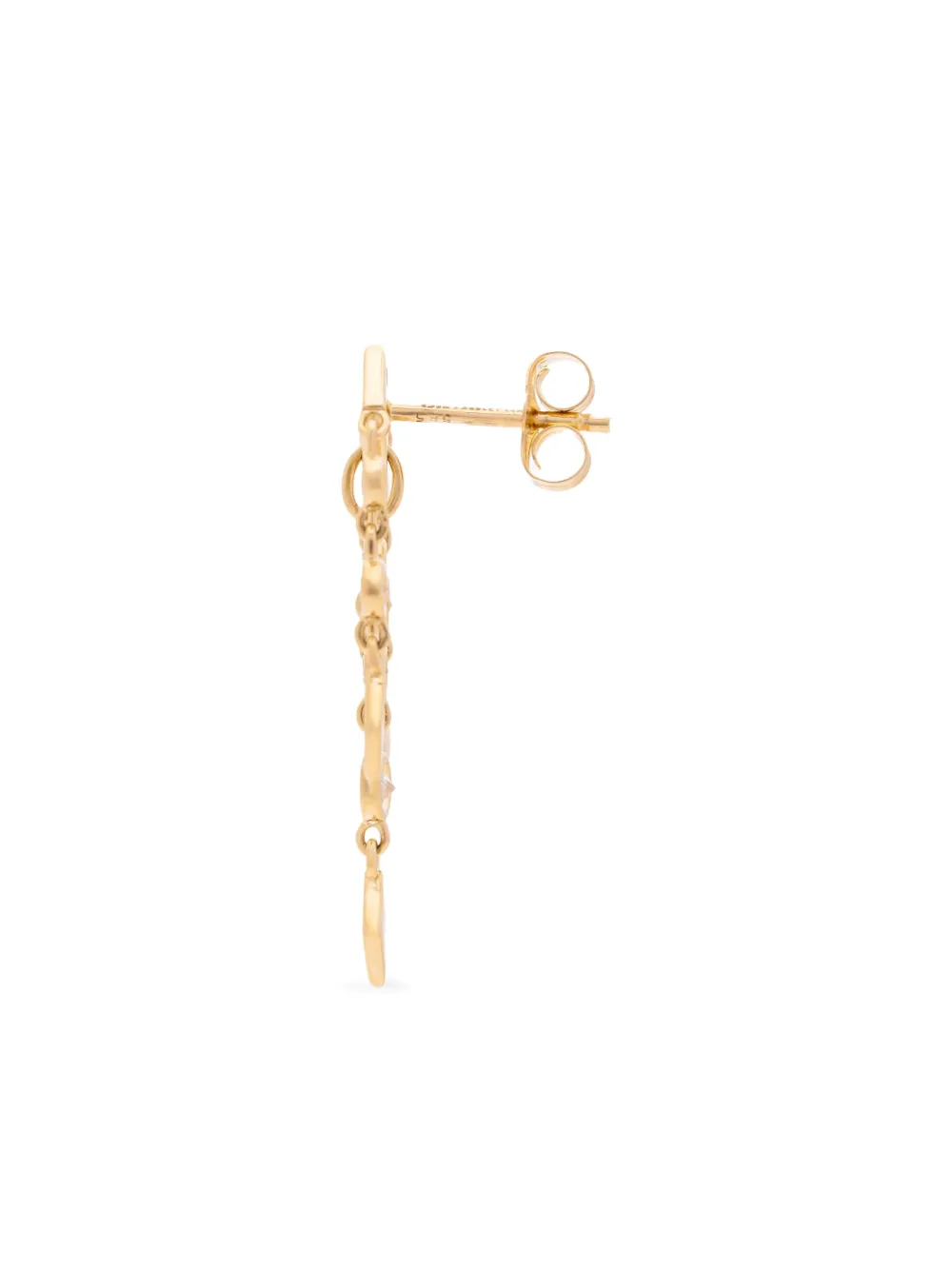 Eden Presley 14K yellow gold Shine Fringe diamond earrings | Fine Jewelry | Image 2