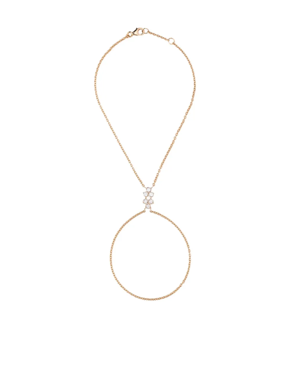Touti Bo 18K rose gold Tough Cookie diamond bracelet - ピンク Touti Bo 18K rose gold Tough Cookie diamond bracelet - ピンク