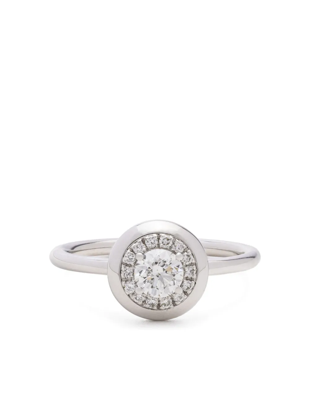 Lisa O 18K white gold Meraviglioso diamond ring - シルバートーン Lisa O 18K white gold Meraviglioso diamond ring - シルバートーン