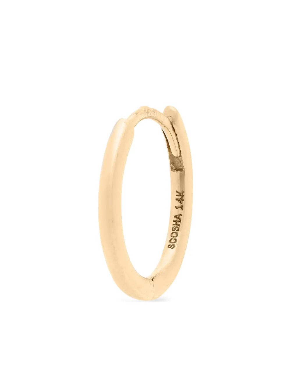 Scosha 14K yellow gold hoop earrings - ゴールドトーン Scosha 14K yellow gold hoop earrings - ゴールドトーン
