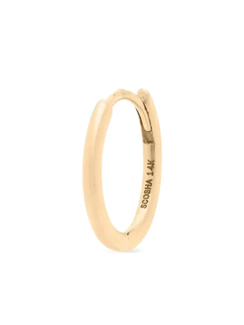 Scosha 14K yellow gold hoop earrings