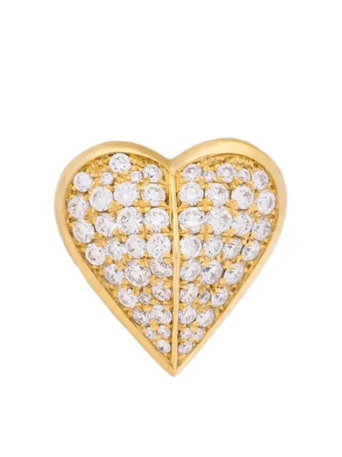 Peruffo 18K yellow gold diamond stud earring