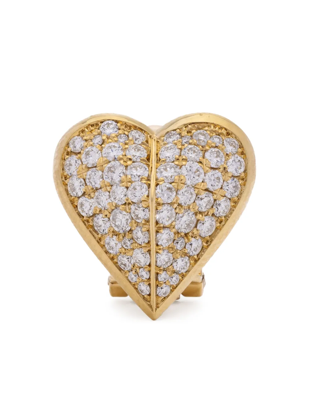 Peruffo 18K yellow gold diamond stud earring | Image 2