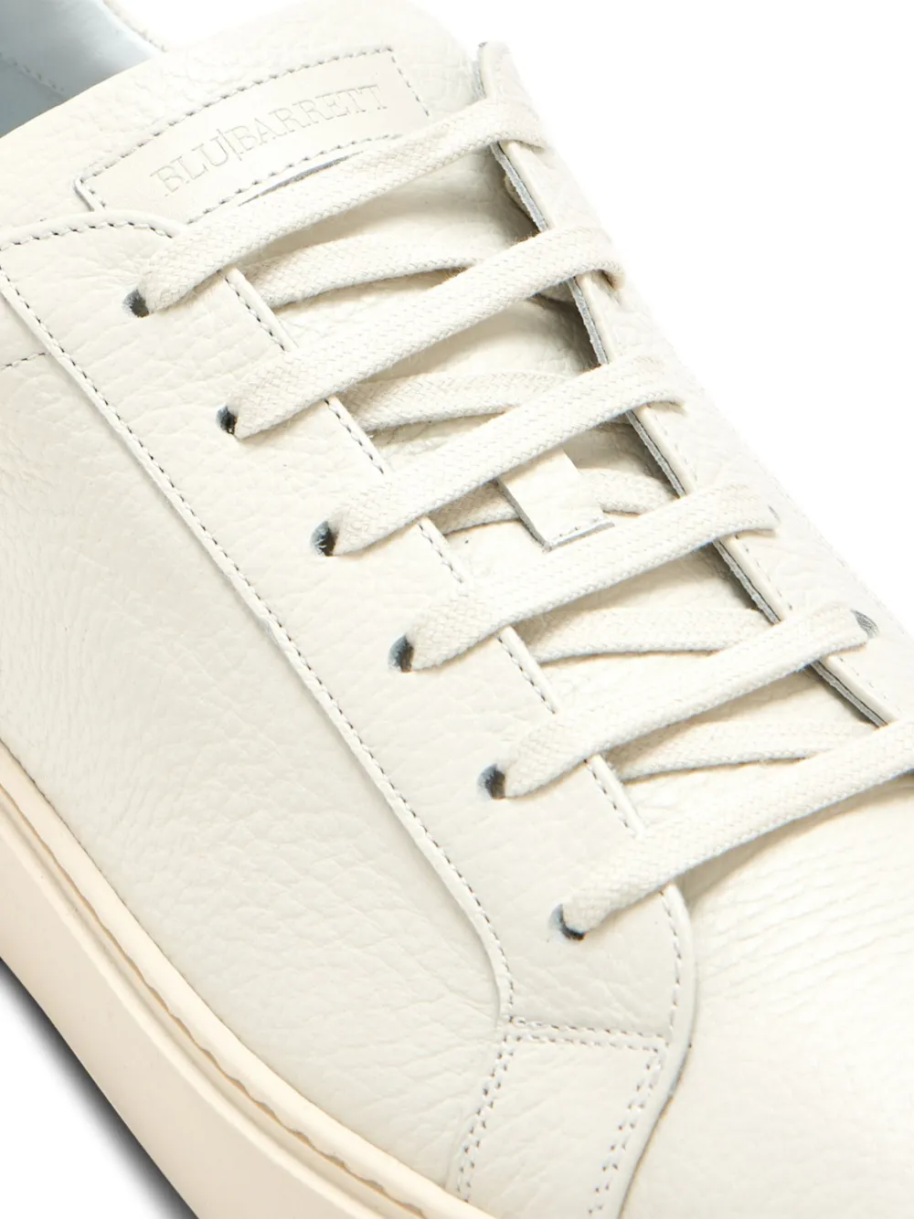 Barrett Leren low-top sneakers Beige