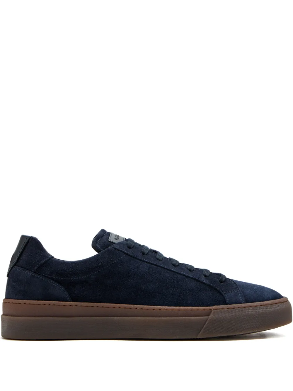 Barrett suede leather low-top sneakers | Blue | Image 1