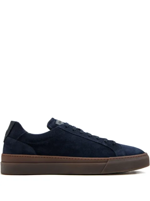Barrett suede leather low-top sneakers