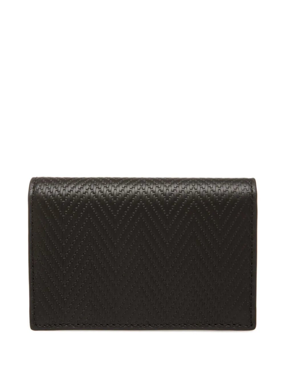 Bally Leren pasjeshouder verfraaid met logo Zwart