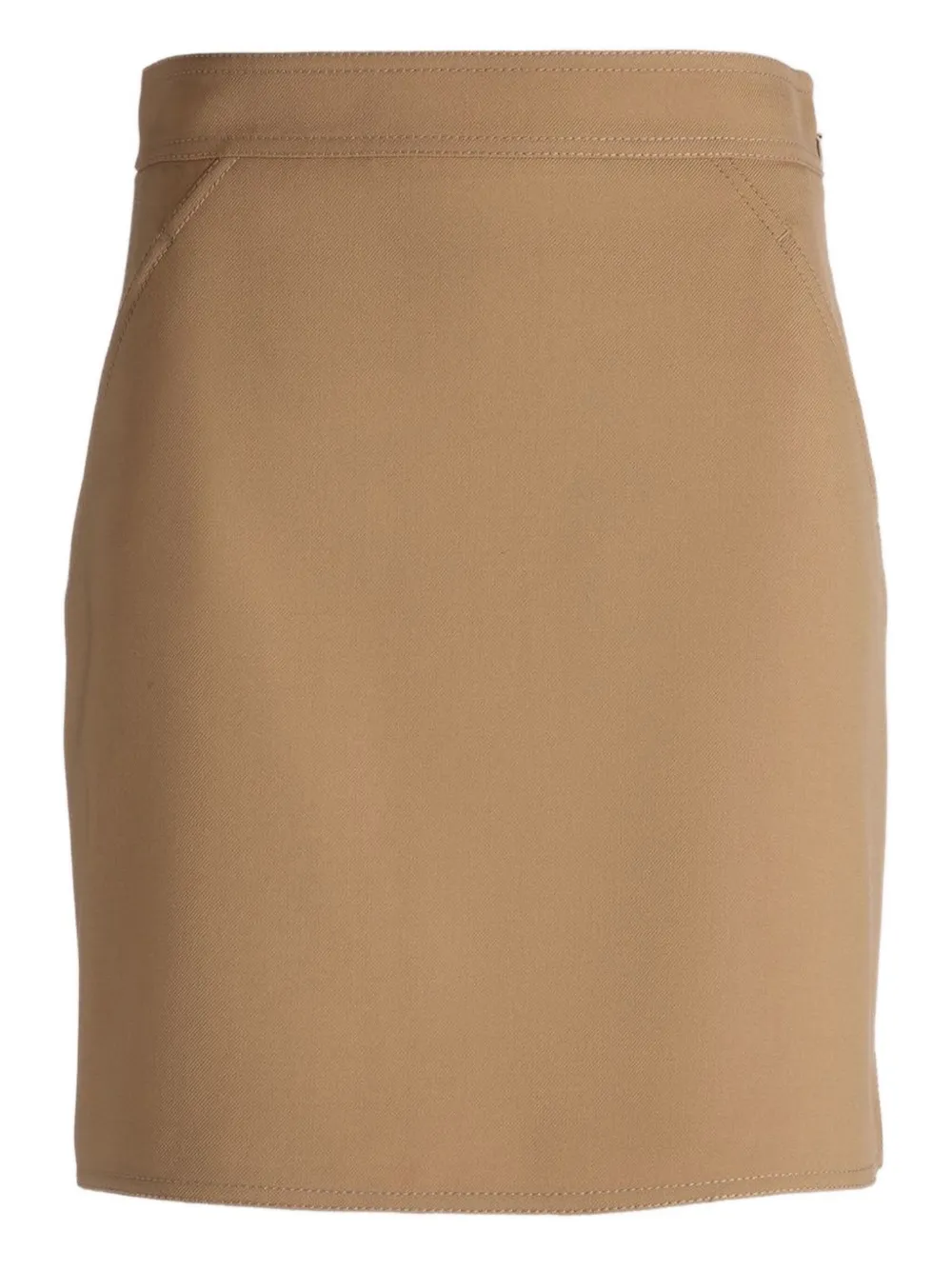 Bally pocket-detail straight skirt Beige