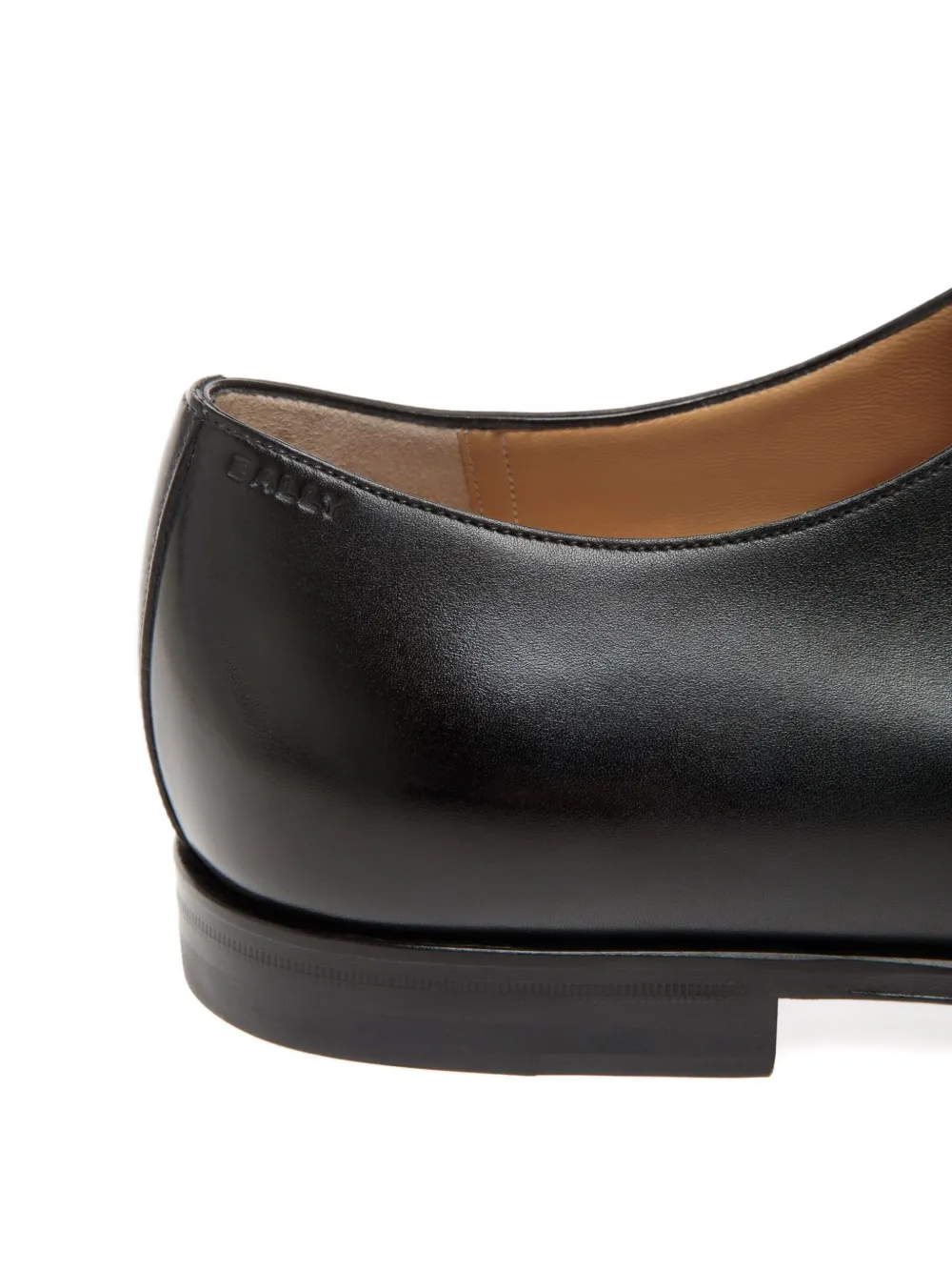 Bally leather derby shoes Black