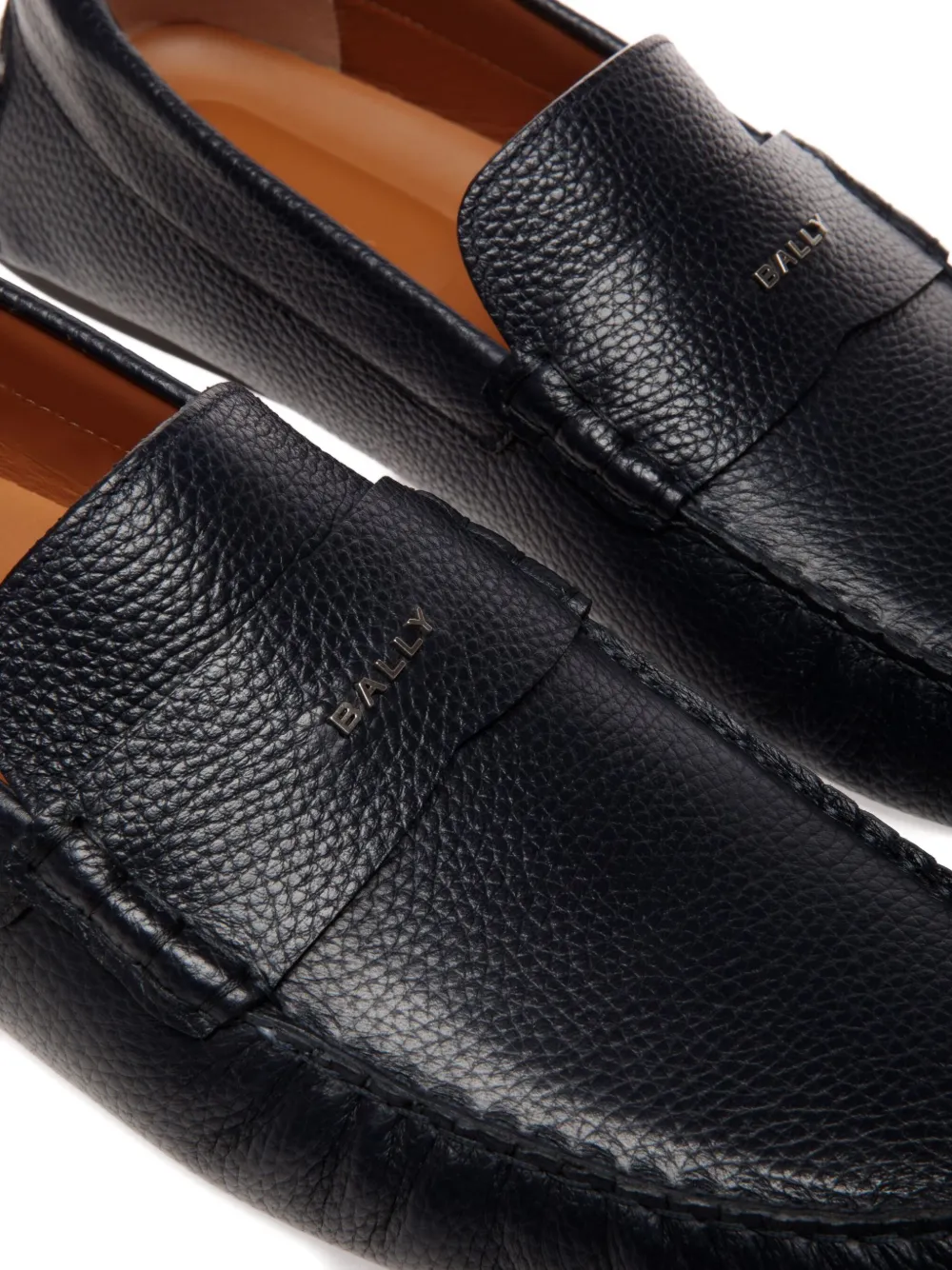 Bally Pilot Driver leather loafers Blauw