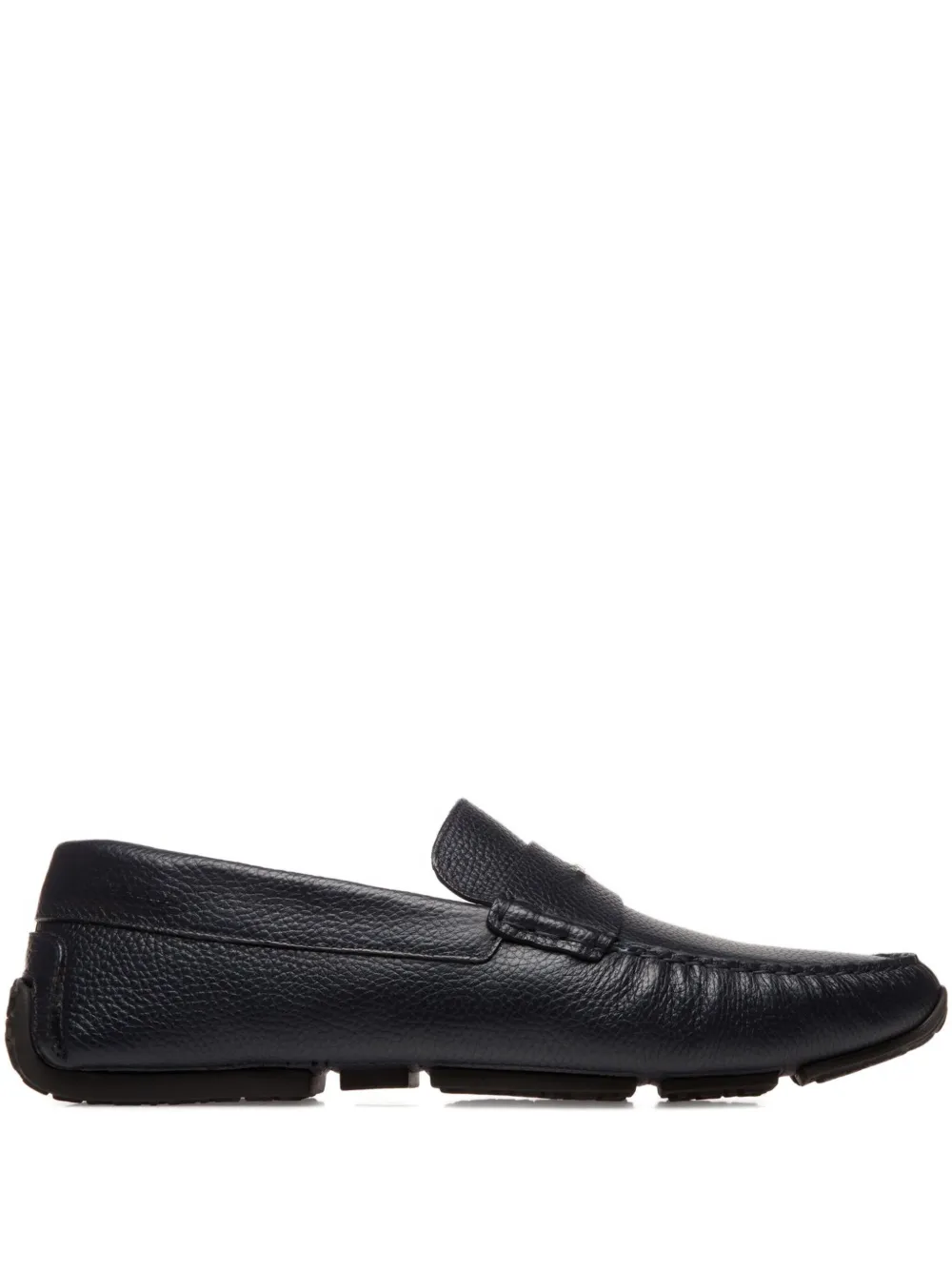 Bally Pilot Driver leather loafers Blue