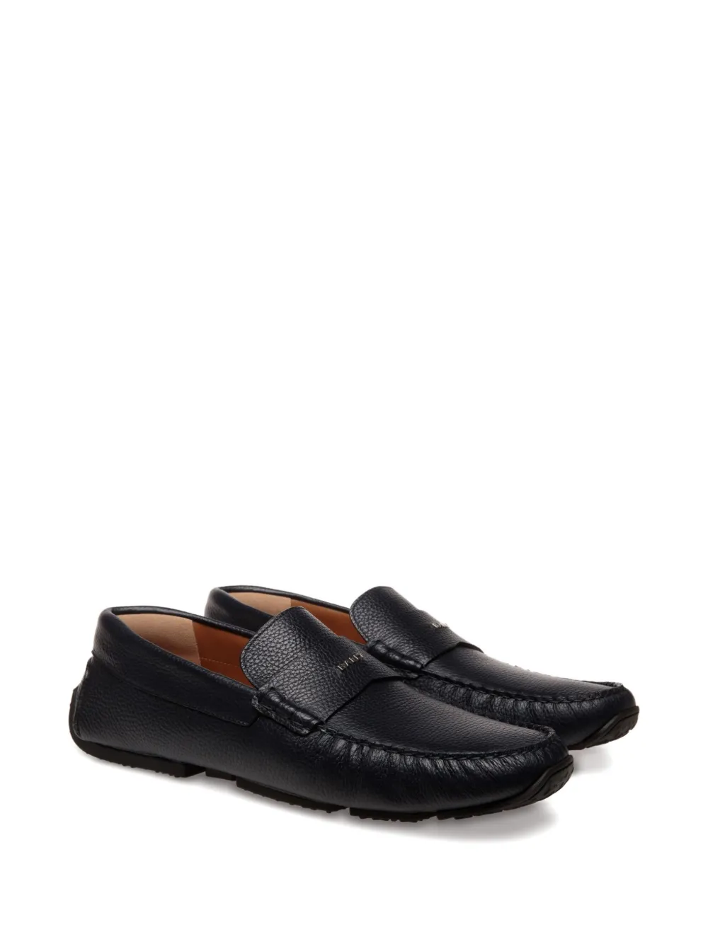 Bally Pilot Driver leather loafers Blauw