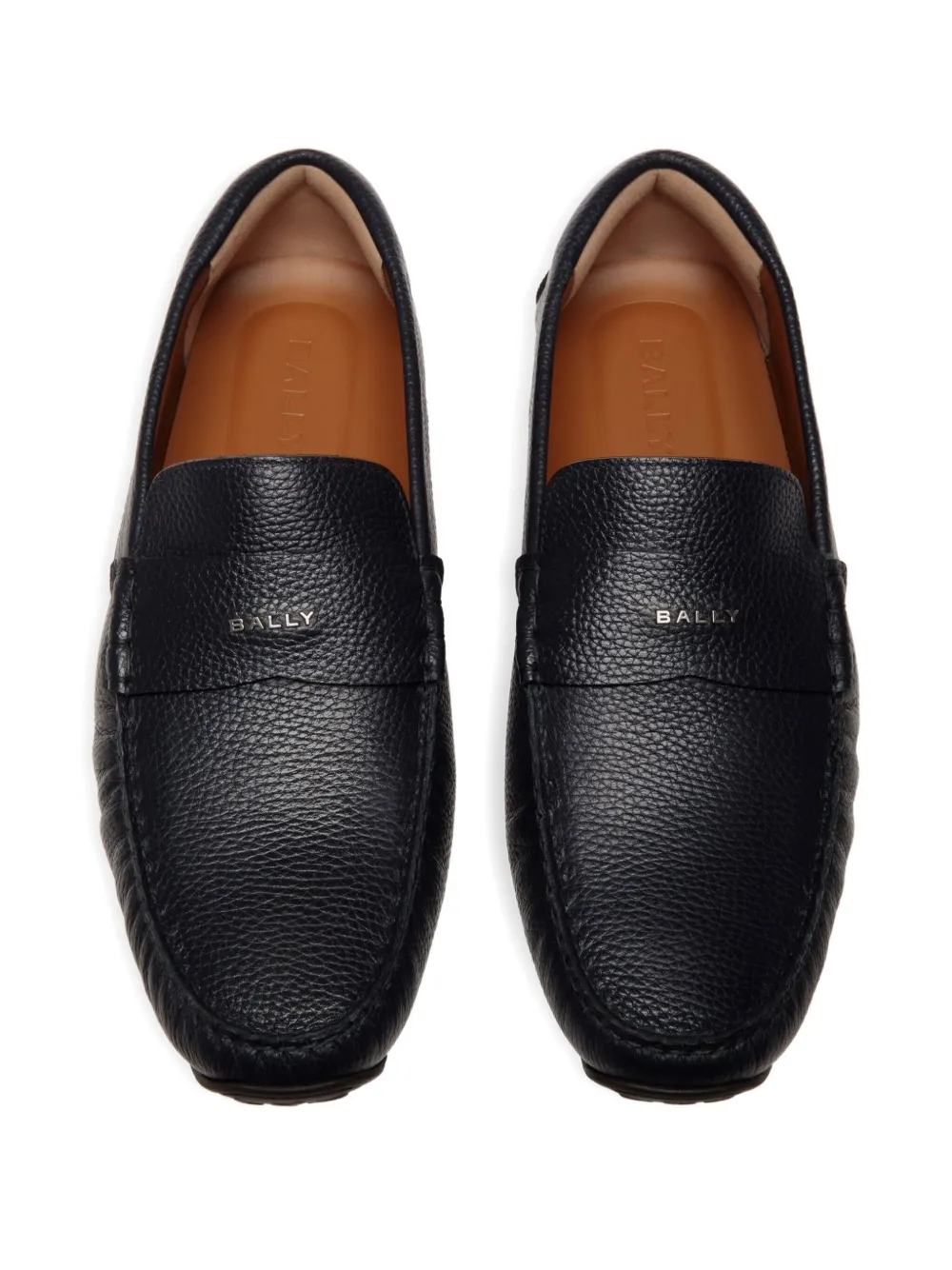 Bally Pilot Driver leather loafers Blauw