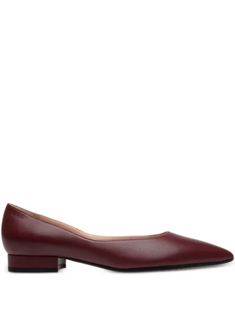 Bally leather pointed-toe pumps