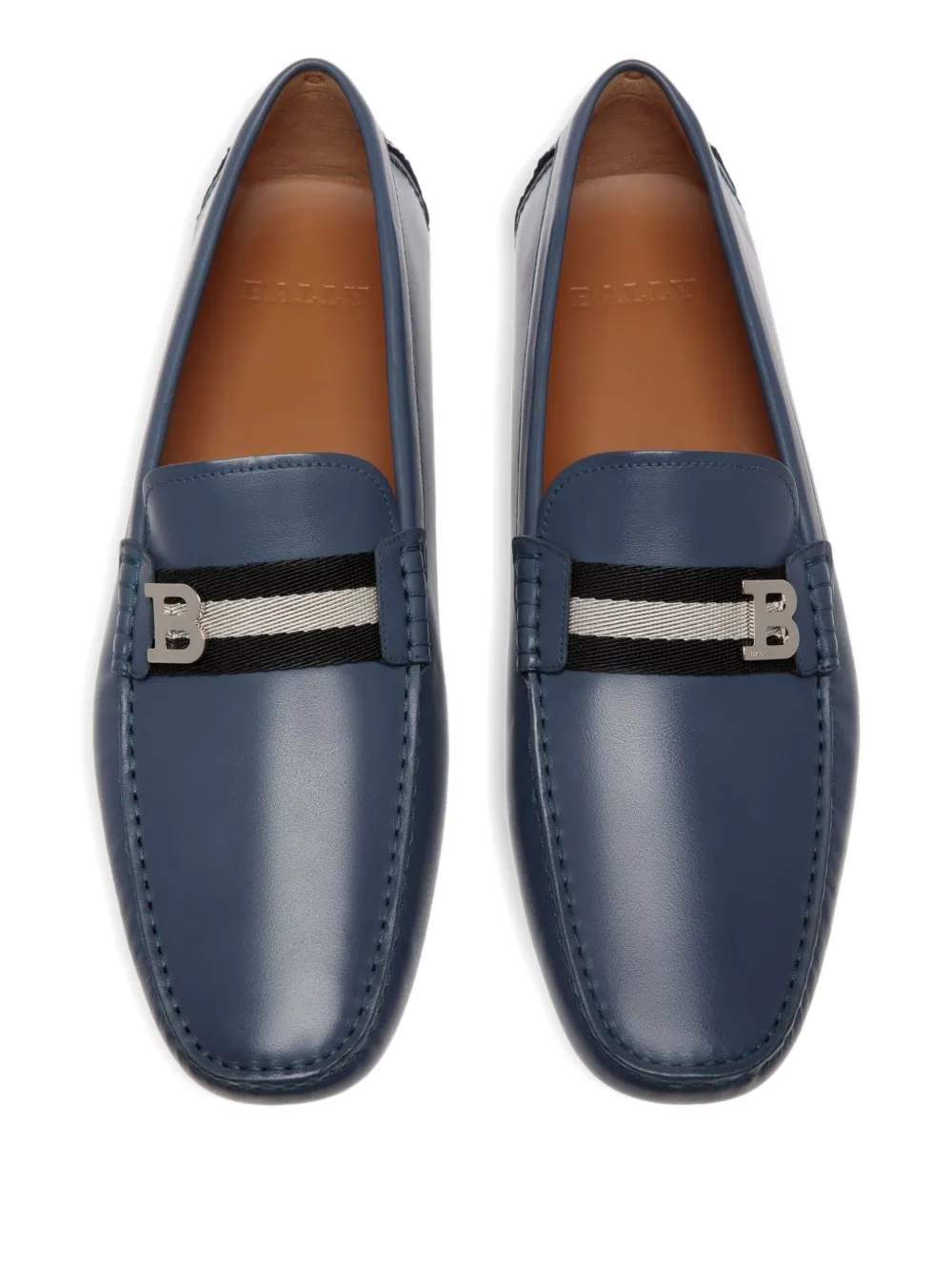 Bally Pivial leren loafers Blauw