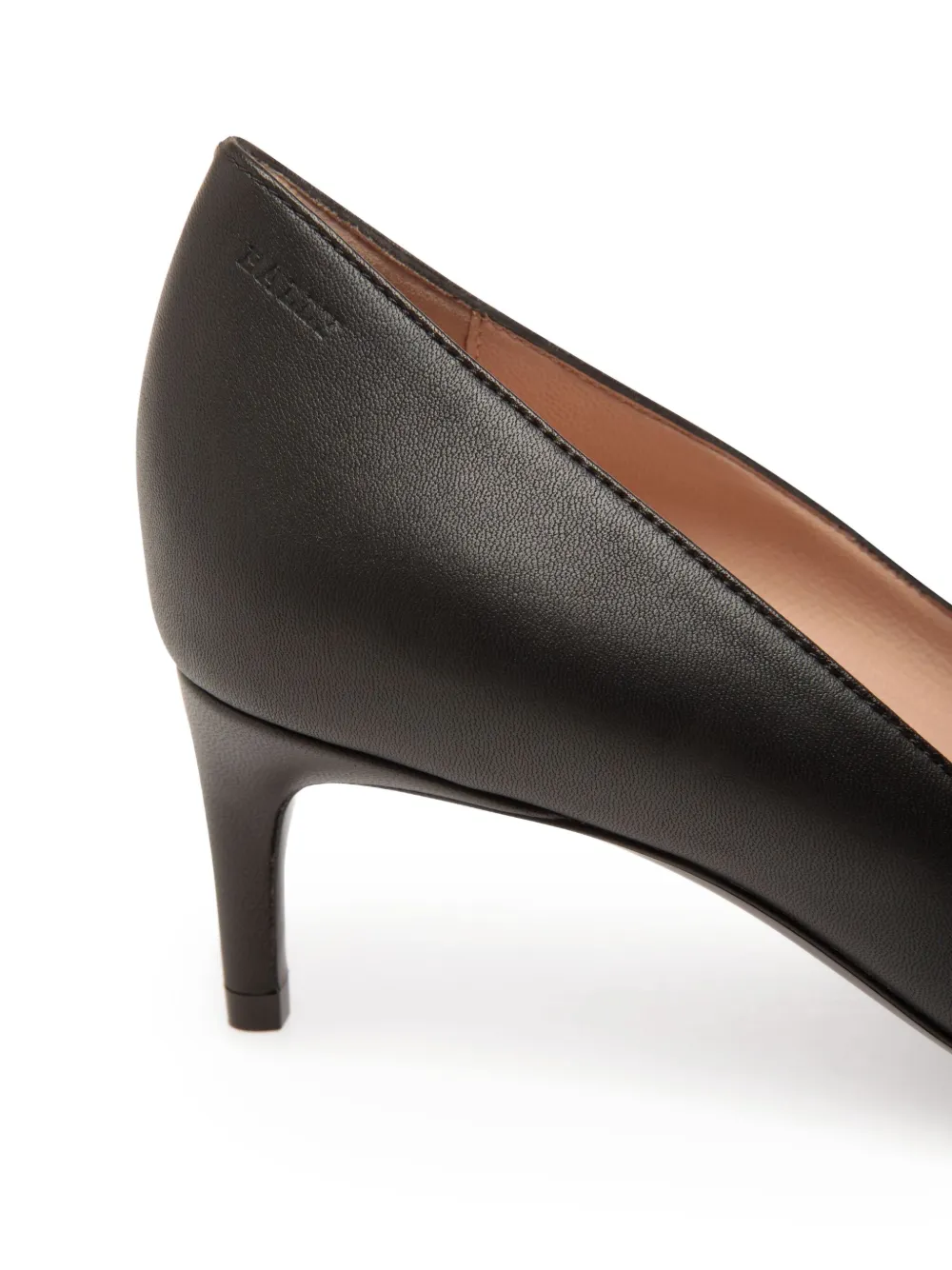 Bally leather pointed-toe pumps Zwart