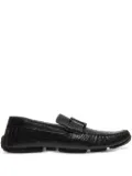 Bally Pilot Driver embossed-leather loafers - Black