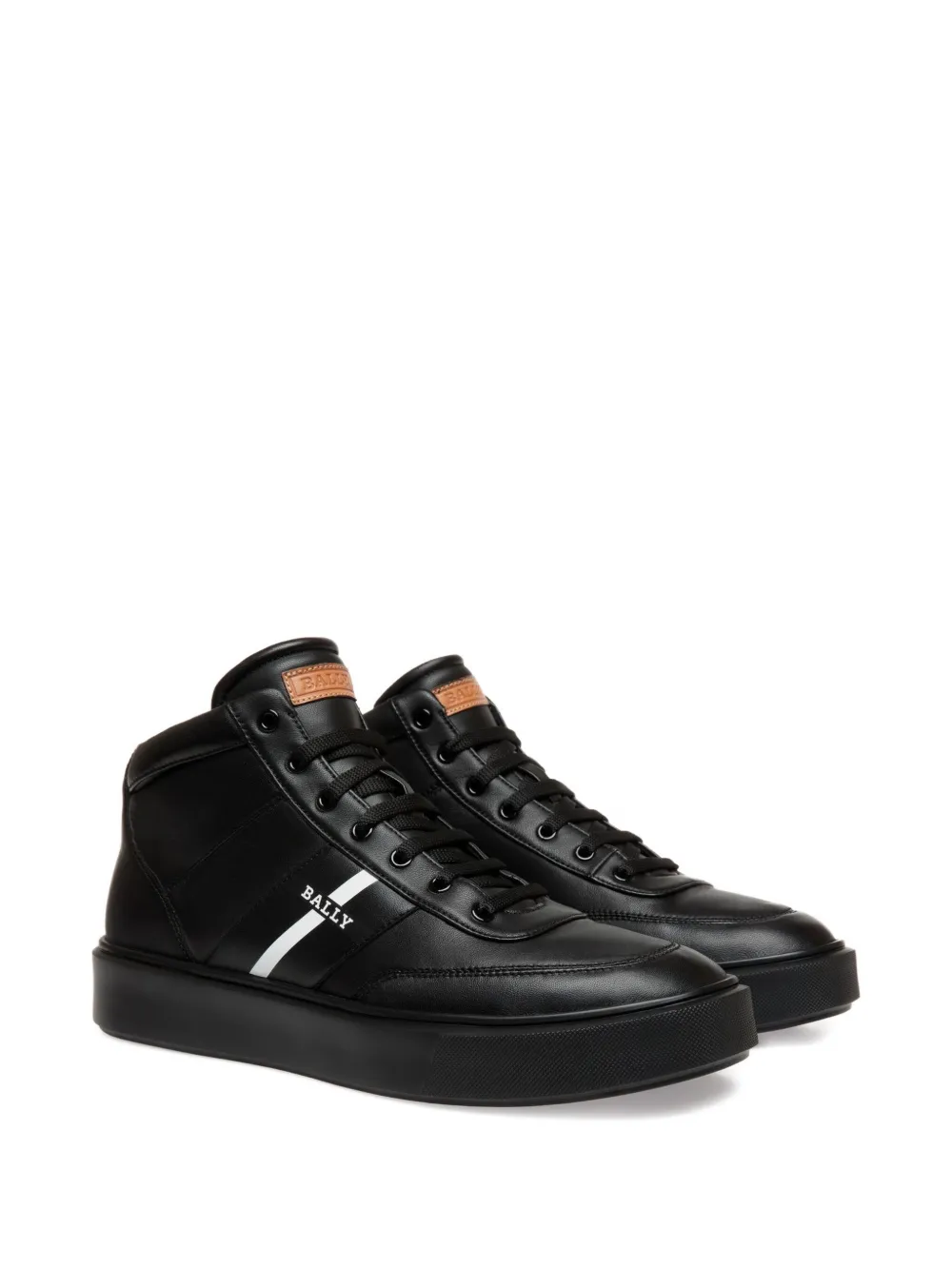 Bally leather striped hi-tops sneakers | Hi-Tops | Image 2