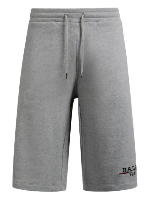 Bally bermudas con logo bordado