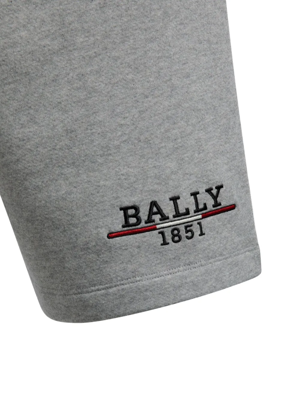 Bally Shorts met geborduurd logo Grijs