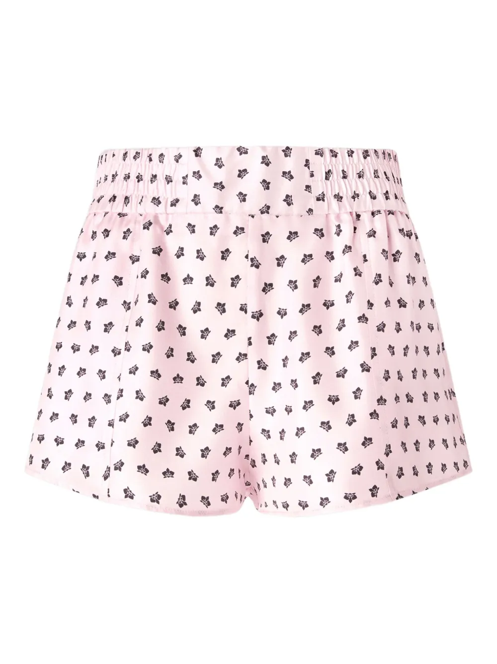 Genny floral-print elasticated-waist shorts Roze