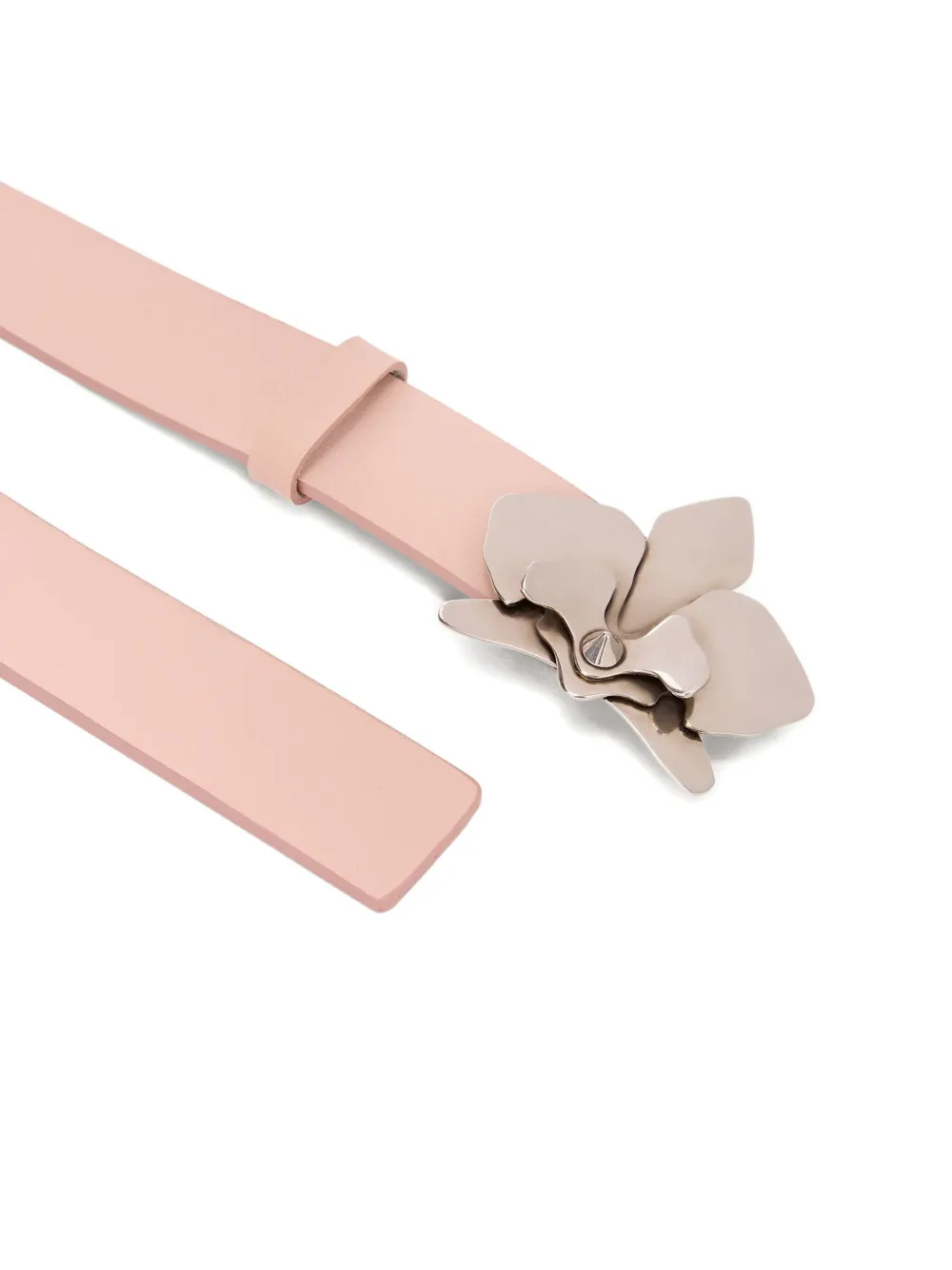 Genny Leren riem Roze
