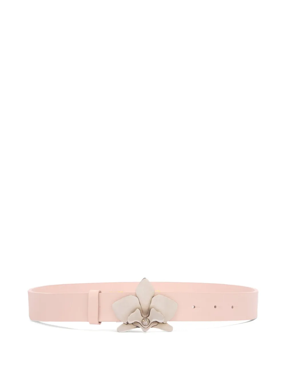 Genny leather belt Roze