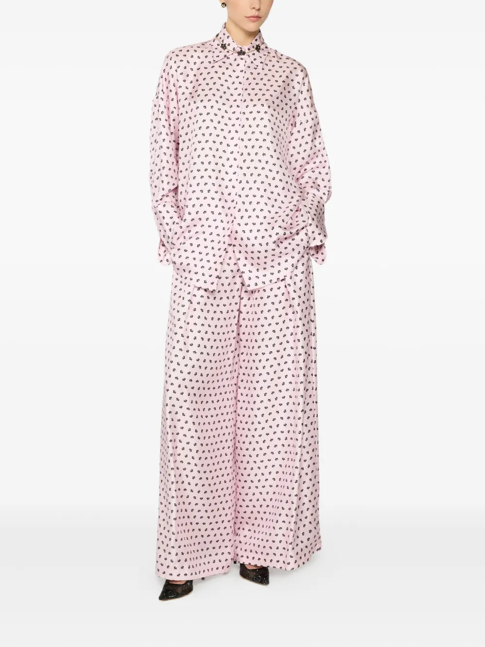 Genny floral-print silk shirt | Shirts | Image 2