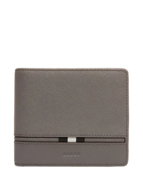 Bally embossed leather wallet